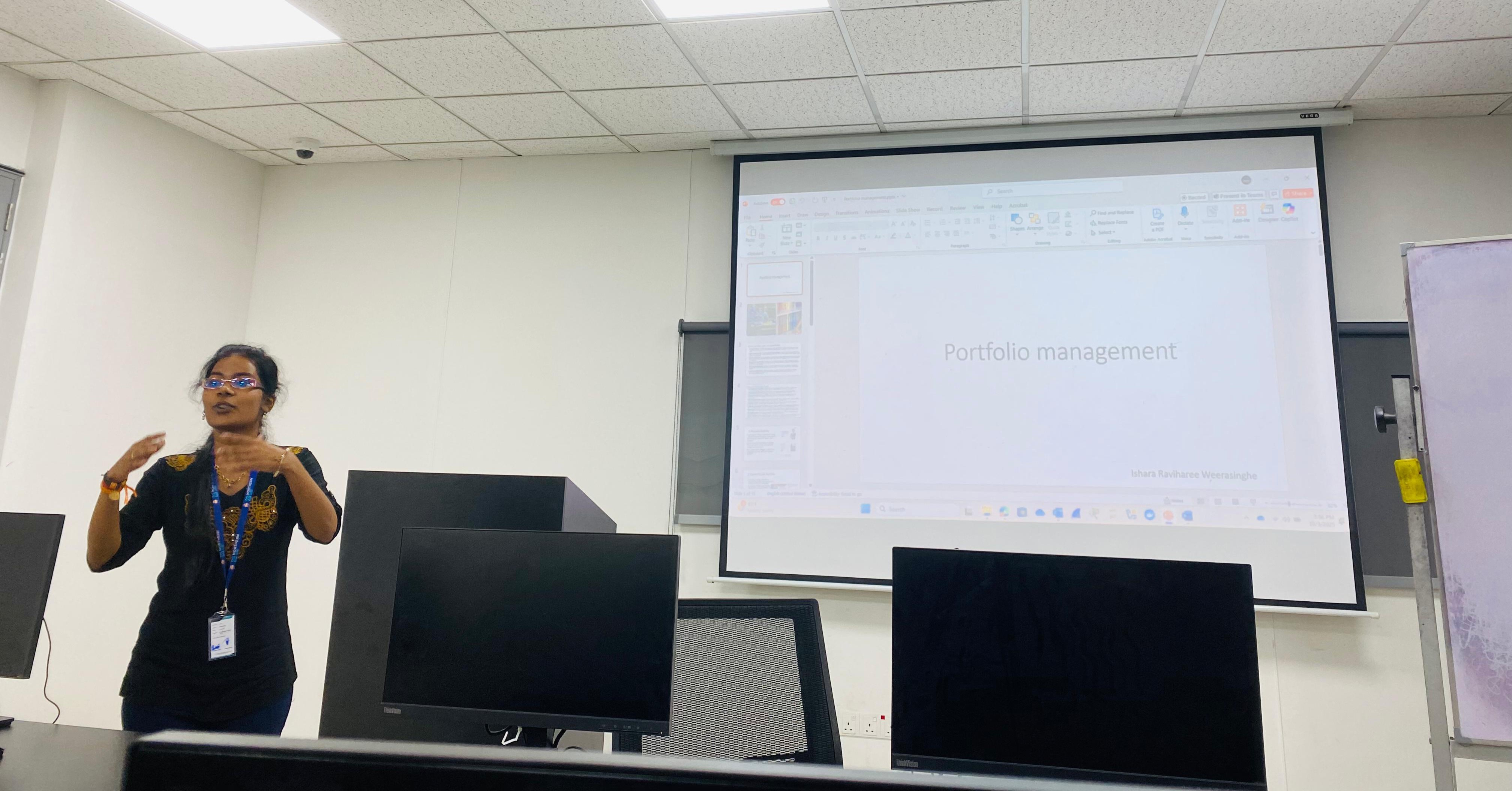 Portfolio Development Workshop